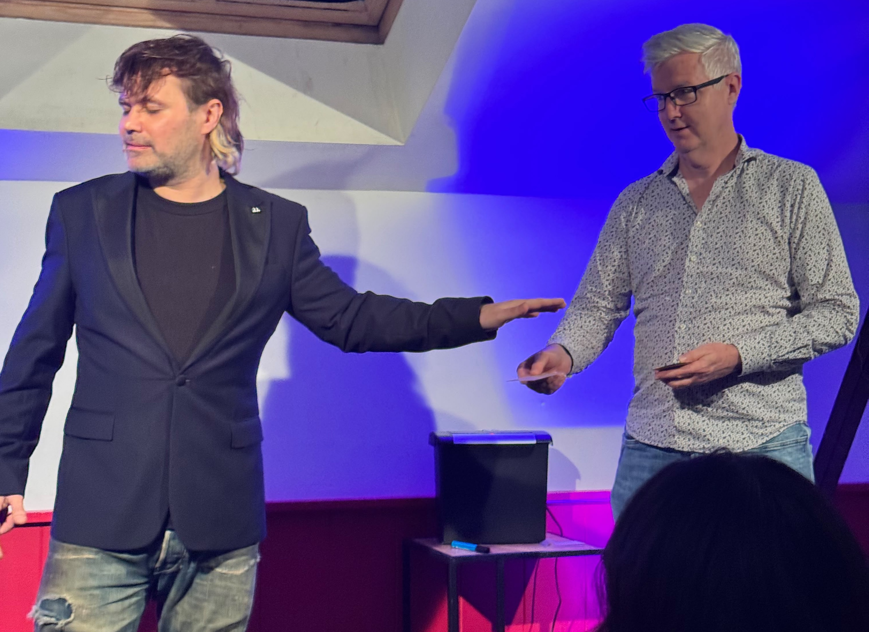 Evan Kastor closing the Amsterdam Magic Festival