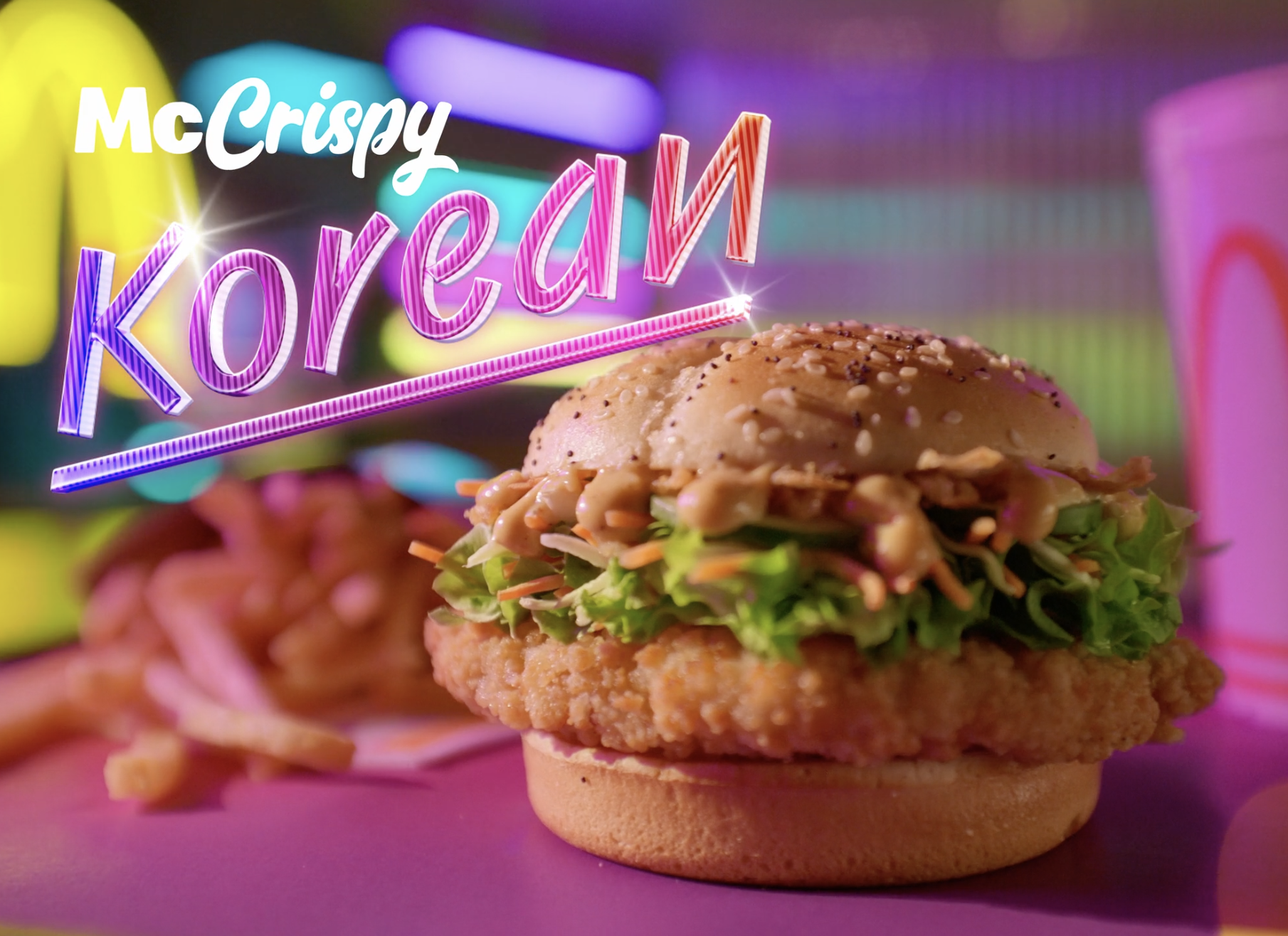 McCrispy Korean, Exciting Light